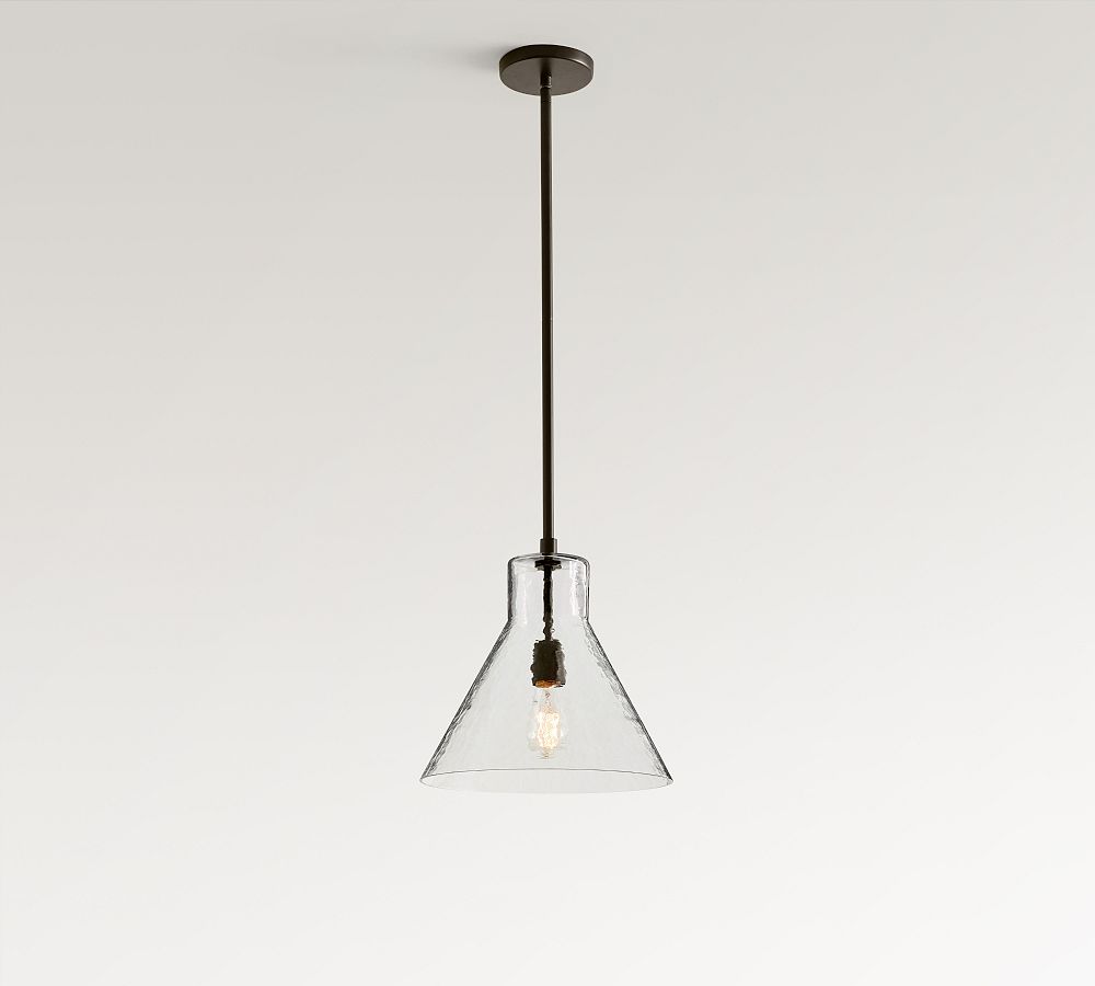 Bridget Recycled Glass Flared Pendant (13"-18") - Zonesus