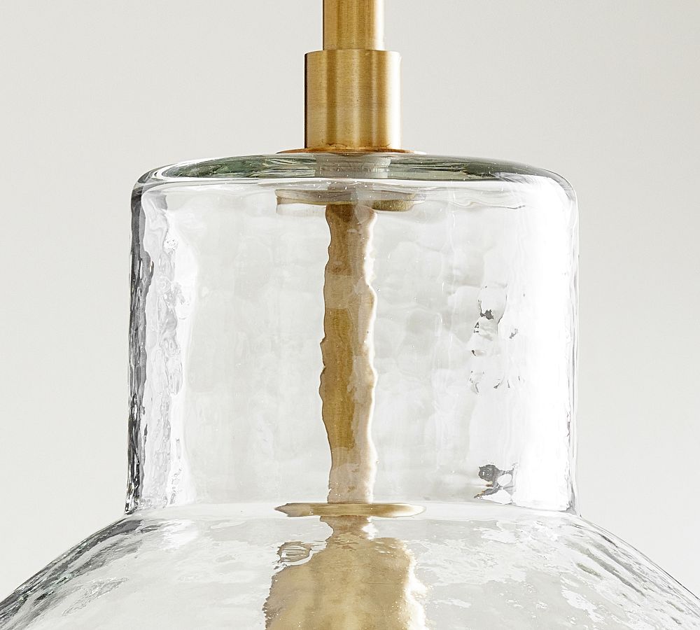 Bridget Recycled Glass Pendant (8"-17") - Zonesus