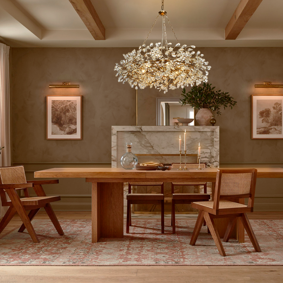 Fiore Crown Chandelier - Zonesus