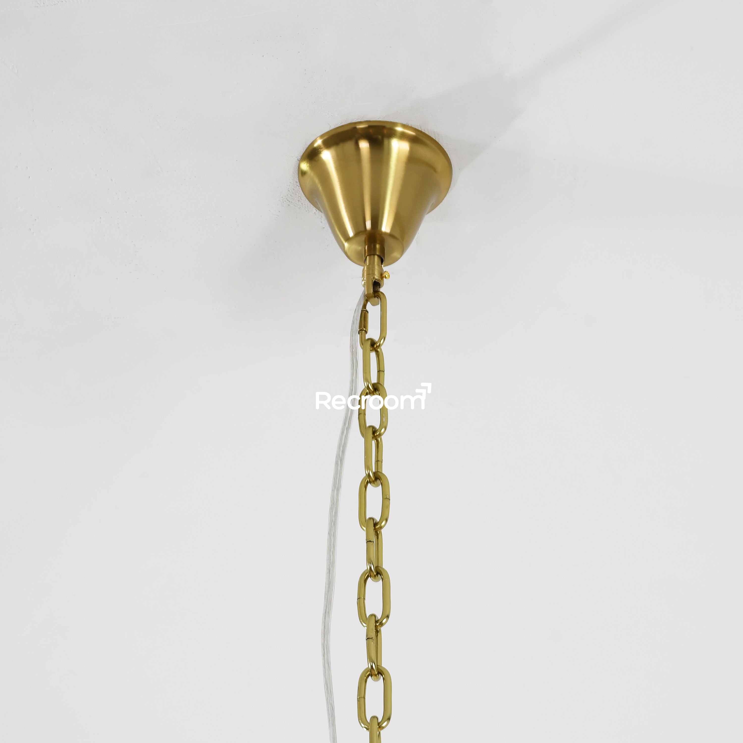 Rococonut Crystal Outdoor Chandelier 33” - Zonesus