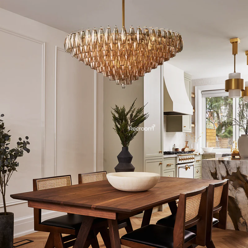 Chia Round Tired Chandelier 47" - Zonesus