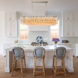 Chia Rectangular Chandelier 54" - Zonesus