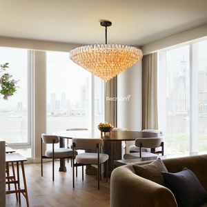 Chia Round Tired Chandelier 62" - Zonesus