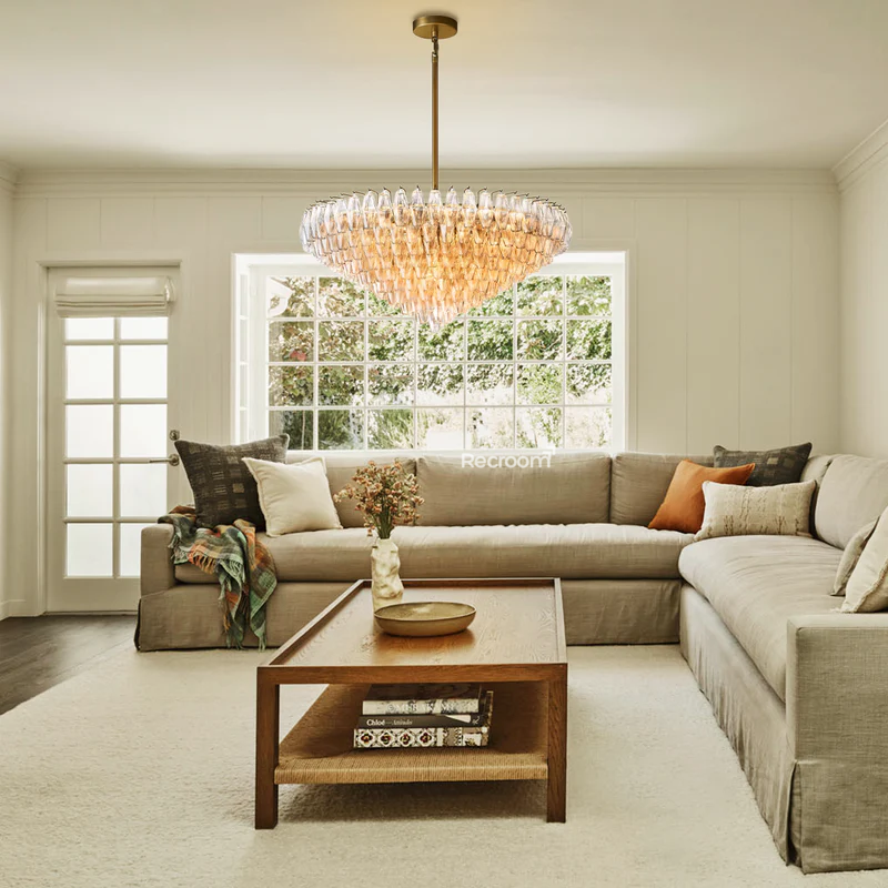 Chia Round Tired Chandelier 47" - Zonesus