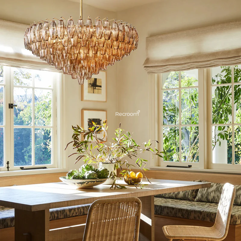 Chia Round Tired Chandelier 37" - Zonesus