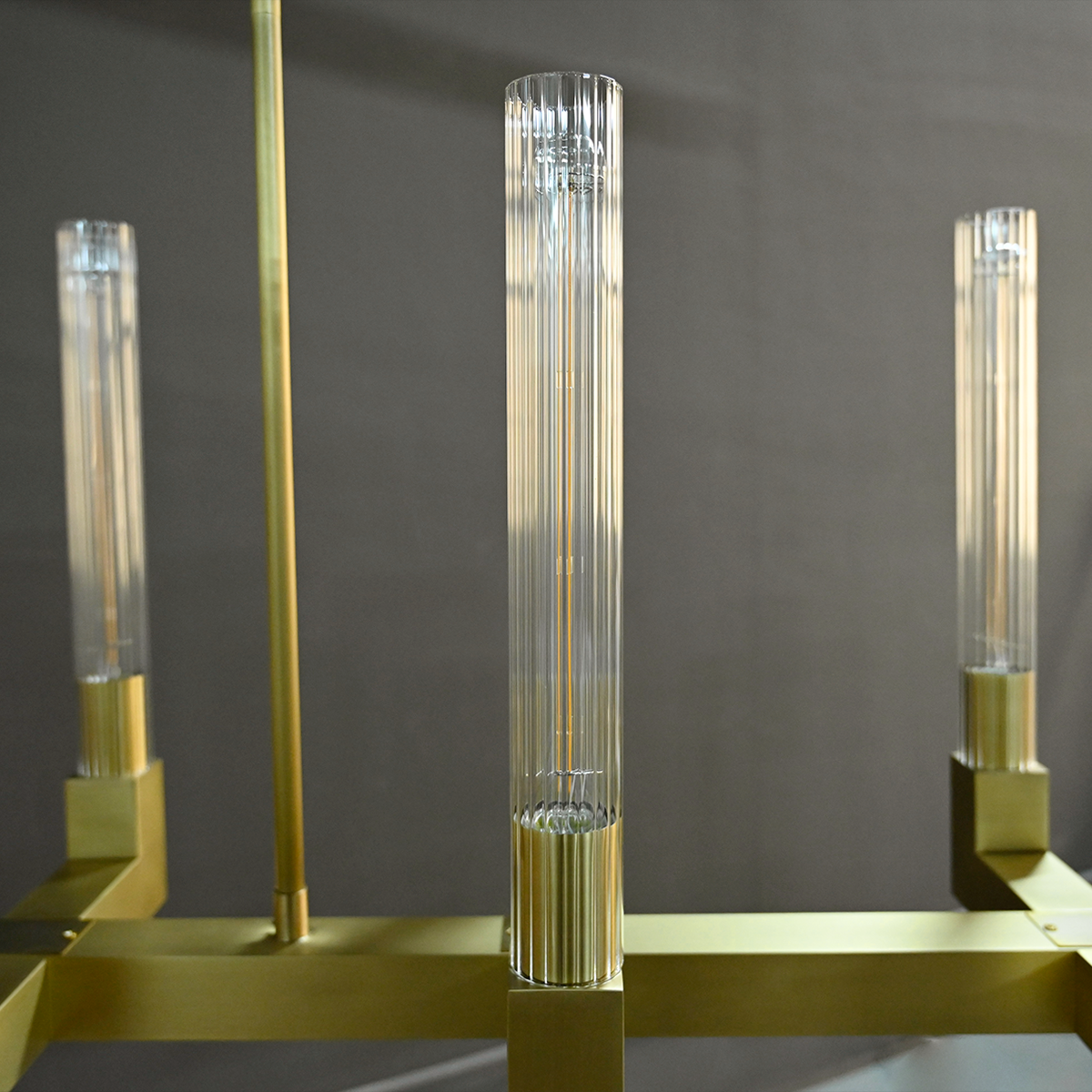 Cannel Linear Chandelier 67" - Zonesus