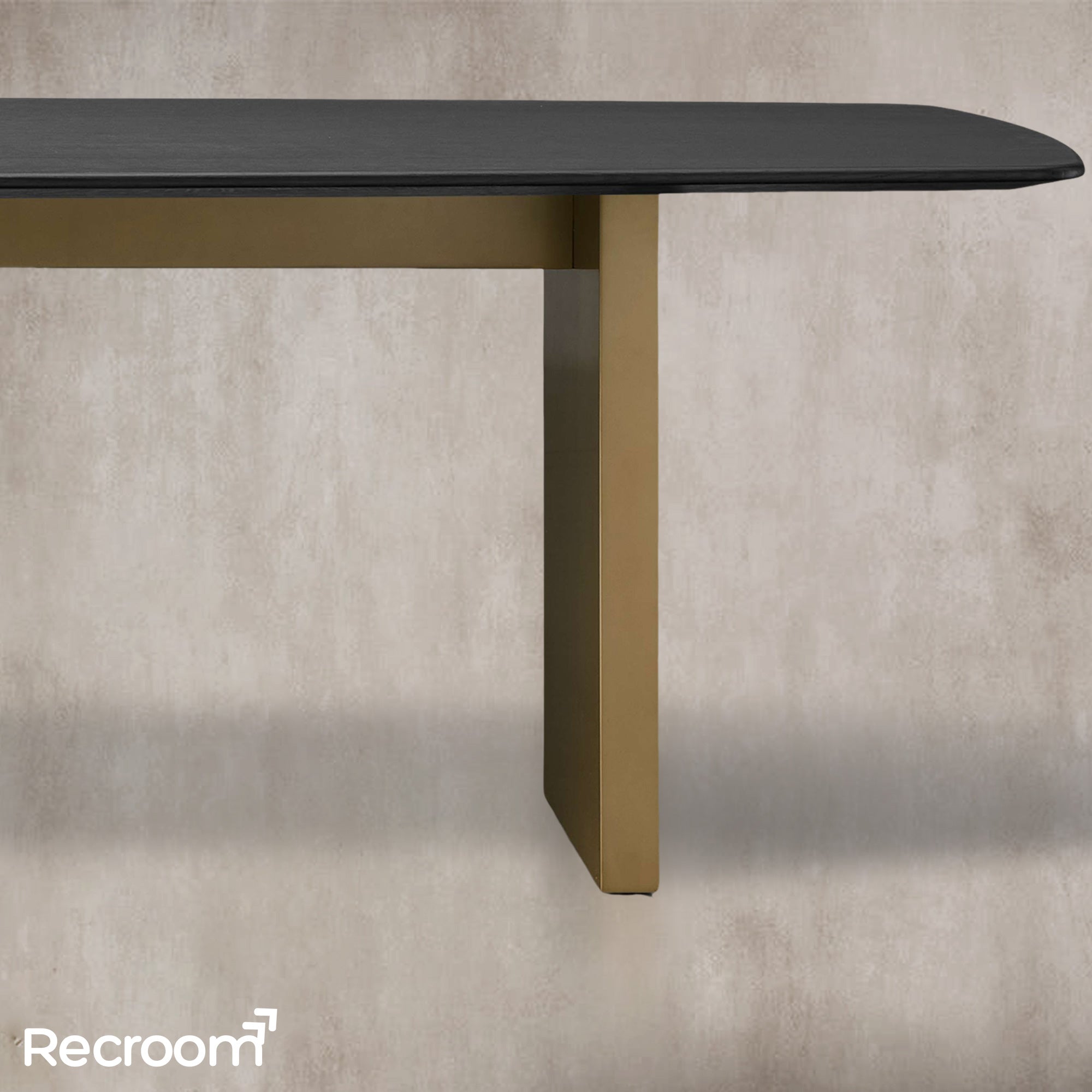 San Germani Wood Dining Table with Clement Base - Zonesus