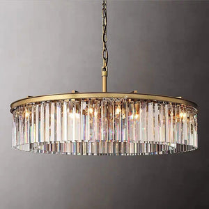 Odean Round Chandelier 44" - Zonesus