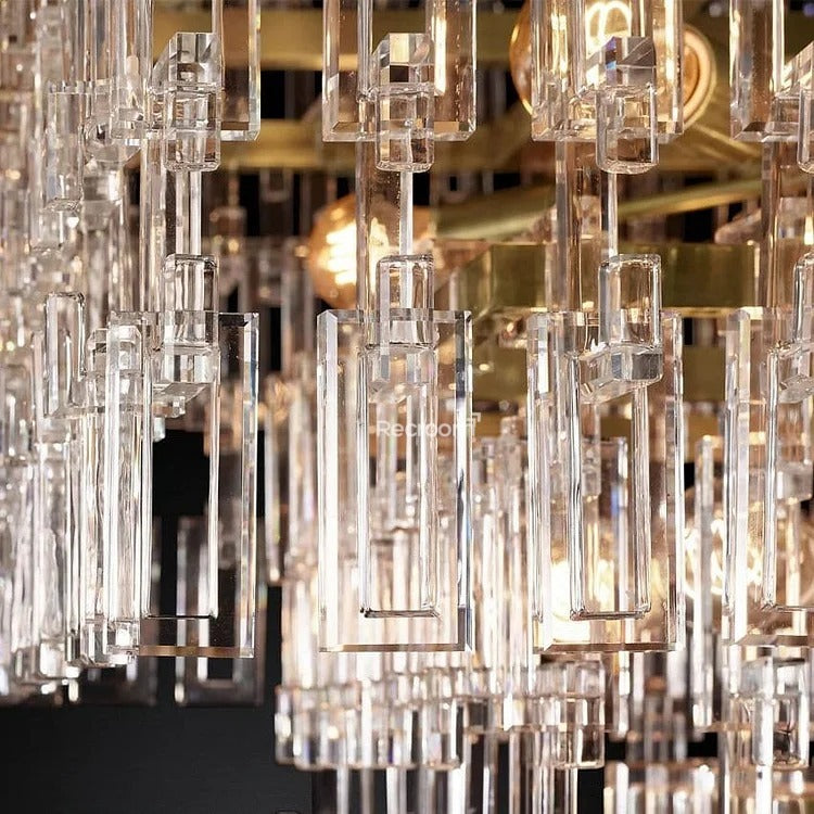 Marige Rectangular Chandelier 60" - Zonesus