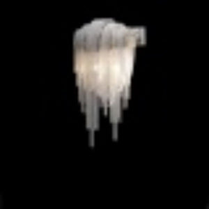 Alisa Luxury Plated Aluminum Chain Tassel Wall Sconce - Zonesus