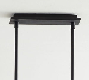 Camryn Glass Globe Linear Chandelier (49"-72") - Zonesus