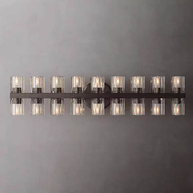 Arcachonest Crystal Wall Sconce 20"W - Zonesus