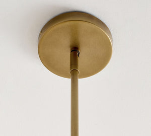 Chambers Metal Staggered Chandelier (36") - Zonesus