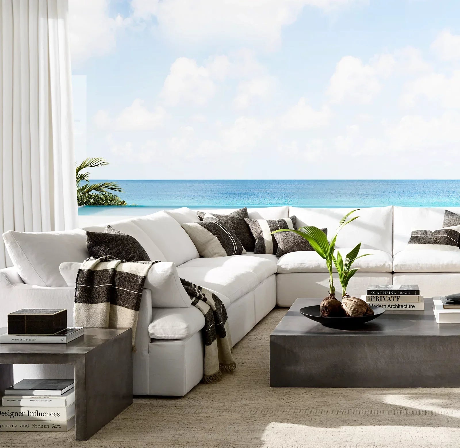Kloud Modular Track Arm Right-Arm L-Sectional - Zonesus