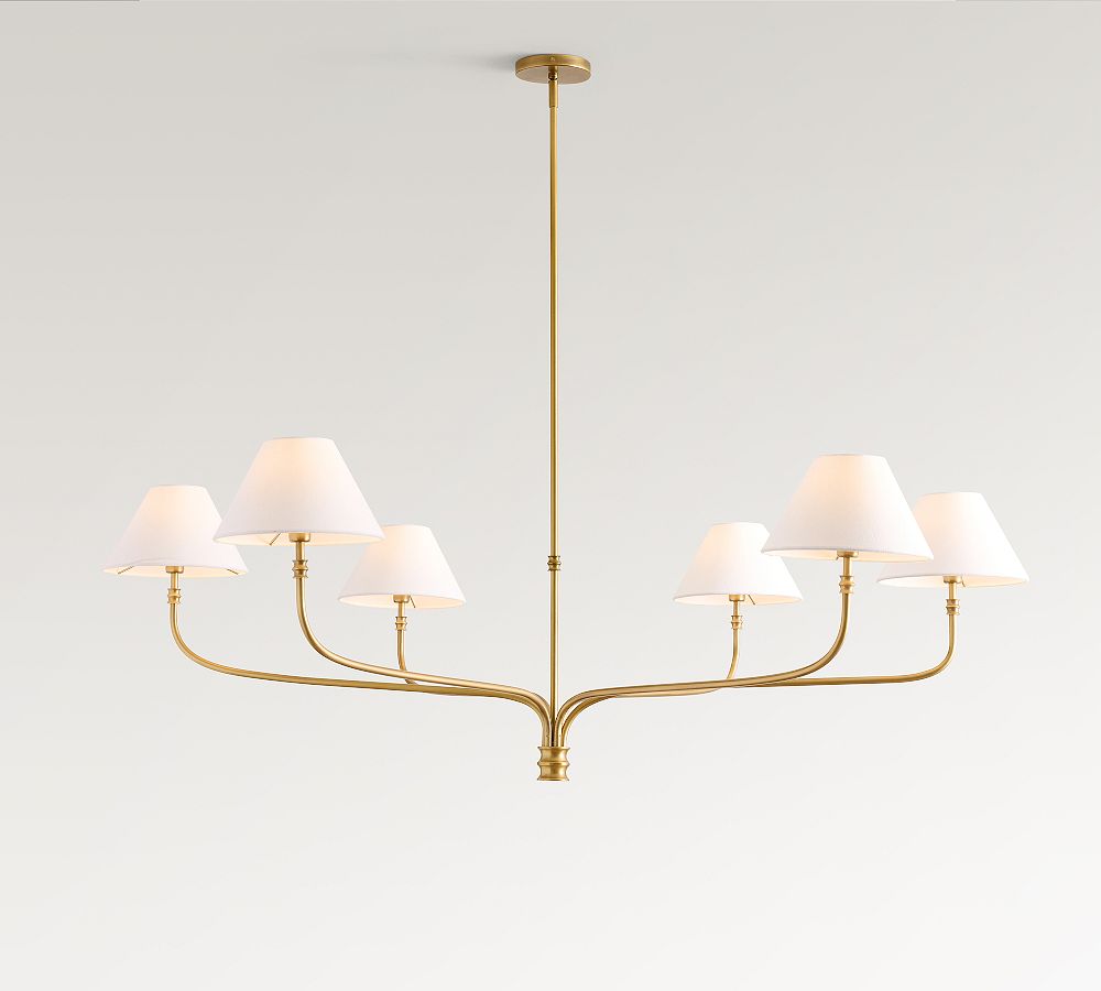 Collins Metal Round Chandelier (36"-51") - Zonesus