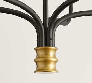 Collins Metal Round Chandelier (36"-51") - Zonesus