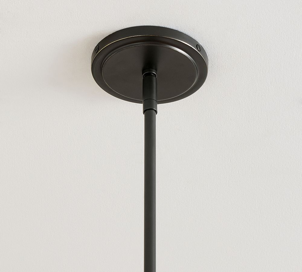 Cooper Flared Ribbed Glass Pendant (12") - Zonesus