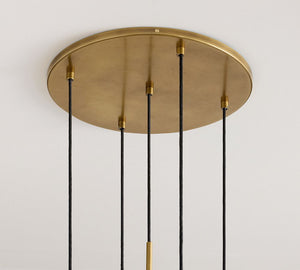 Cooper Glass Multi Globe Pendant (18") - Zonesus