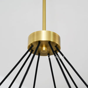 Demarat Round Chandelier 36" - Zonesus
