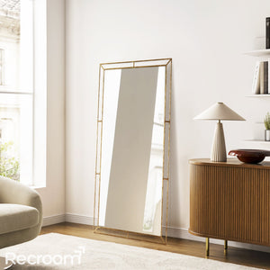 Thaddeo Open Beveled Mirror - Zonesus