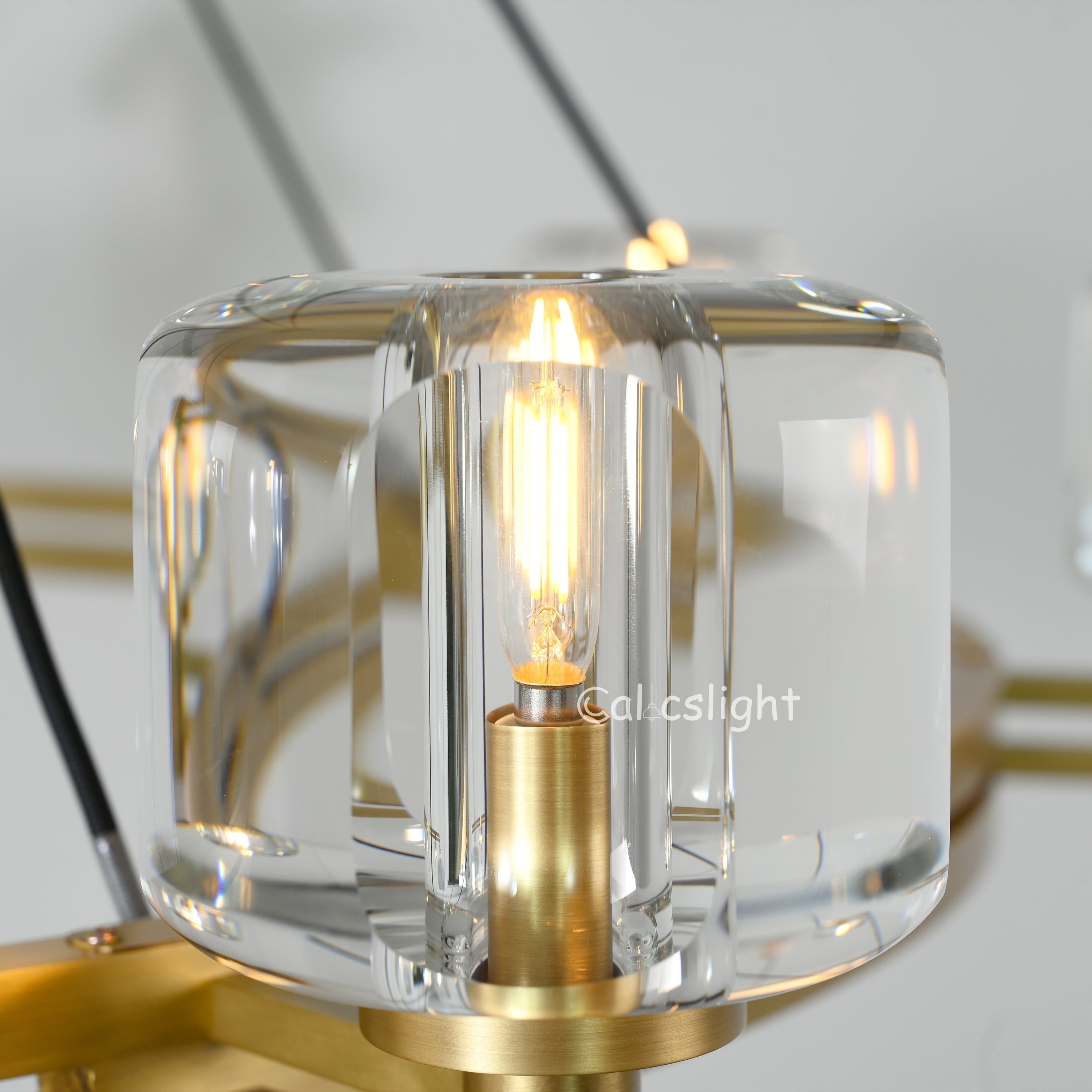 Demarat Double Linear Chandelier 72" - Zonesus