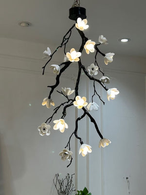 Large Long Branch Flower Chandelier - Zonesus