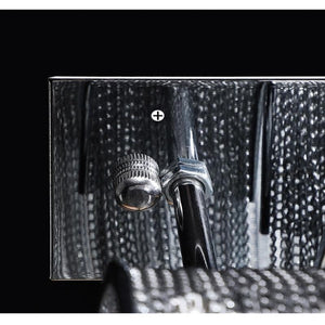 Alisa Luxury Plated Aluminum Chain Tassel Wall Sconce - Zonesus