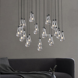 Raindrop Linear Chandelier 54" - Zonesus
