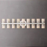 Arcachonest Crystal Wall Sconce 26"W - Zonesus