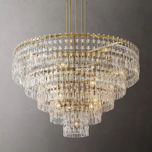 Marige Tiered Round Chandelier 36“ 48” 60“ - Zonesus