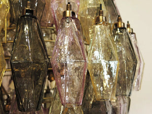 Murano Chandelier – Poliedri – 140 glass – Multi - Zonesus