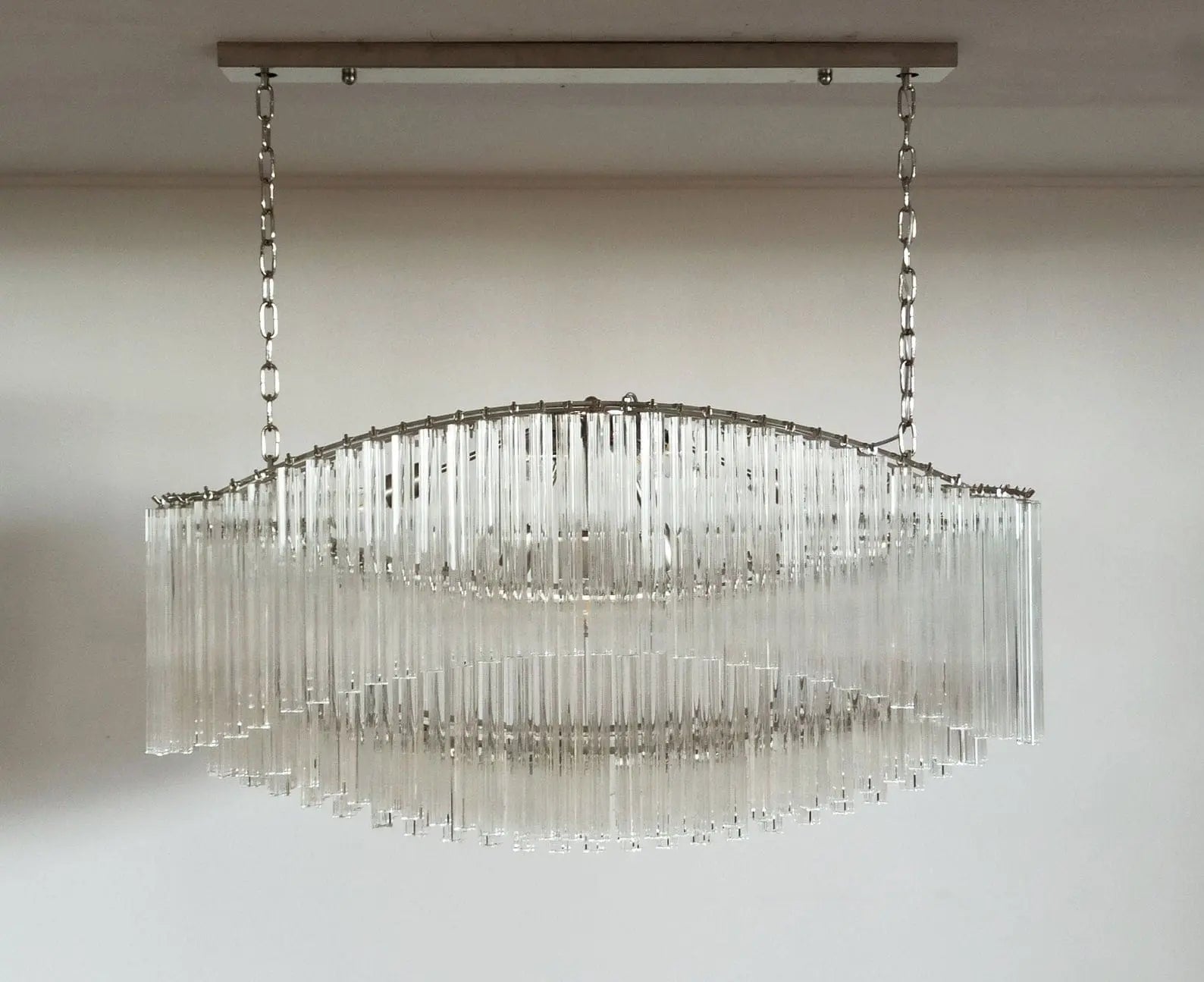 Murano Chandelier – Pagoda – 292 prisms – Transparent - Zonesus