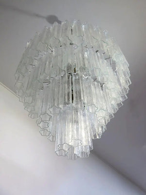 Murano Chandelier – 78 tubes – Transparent - Zonesus