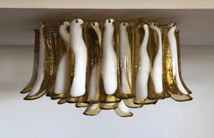 Murano Chandelier – 64 petals – Caramel - Zonesus