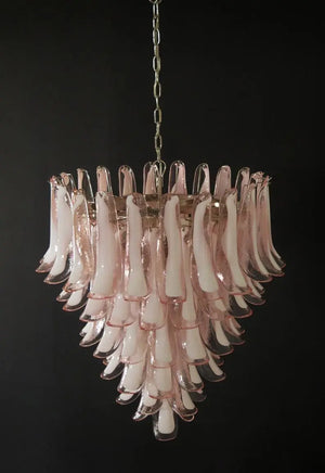 Murano Chandelier – 75 petals – Pink - Zonesus