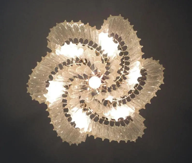 Murano Chandelier – Viennetta -114 prims – Transparent - Zonesus
