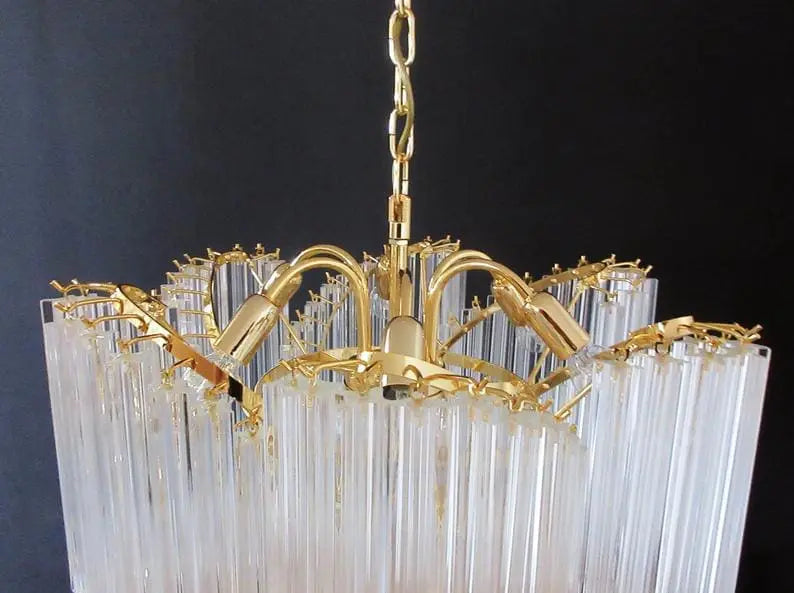 Murano Chandelier – Viennetta -114 prims – Transparent - Zonesus