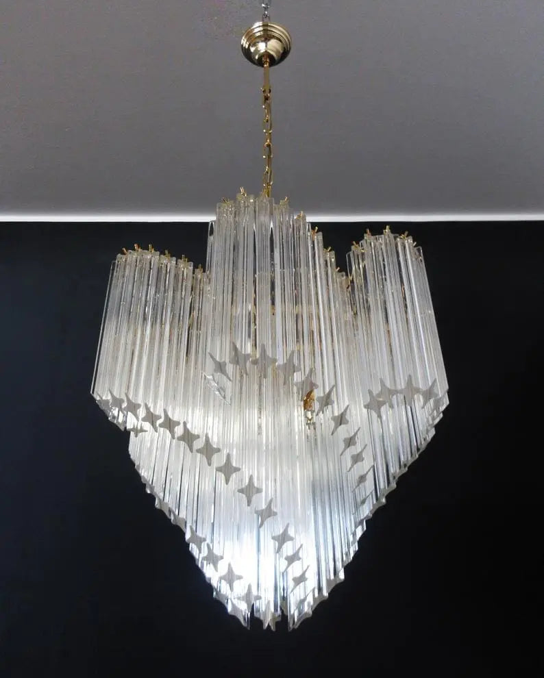 Murano Chandelier – Viennetta -114 prims – Transparent - Zonesus