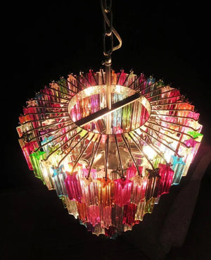 Murano Chandelier – 111 prisms – Multi - Zonesus