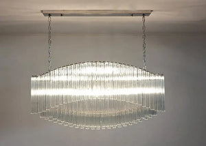 Murano Chandelier – Pagoda – 292 prisms – Transparent - Zonesus