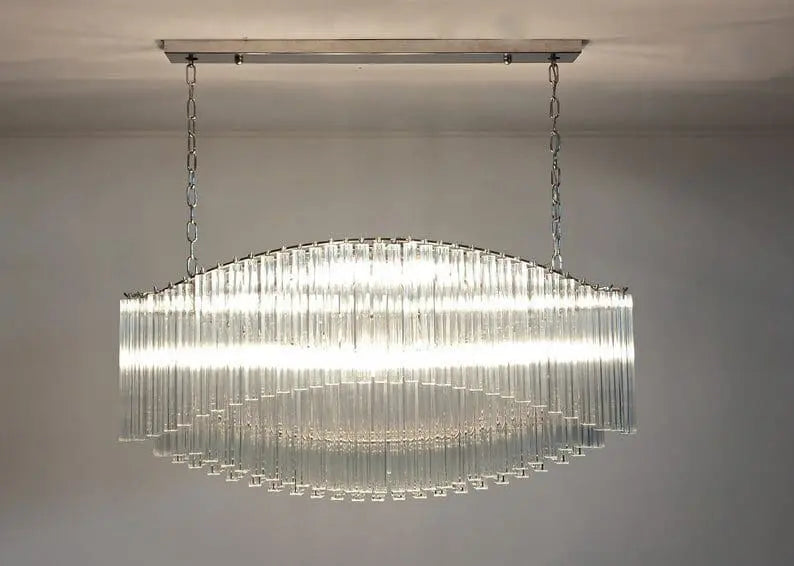 Murano Chandelier – Pagoda – 292 prisms – Transparent - Zonesus