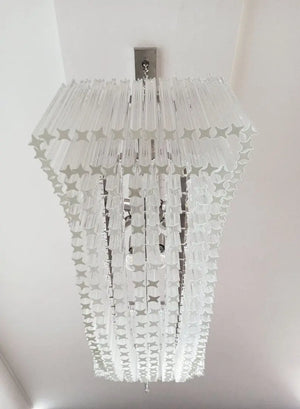 Murano Chandelier – Pagoda – 292 prisms – Transparent - Zonesus