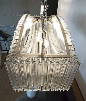 Murano Chandelier – Pagoda – 292 prisms – Transparent - Zonesus