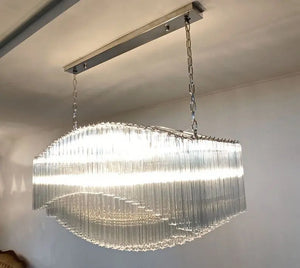 Murano Chandelier – Pagoda – 292 prisms – Transparent - Zonesus