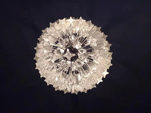 Murano Chandelier – 112 prisms – Transparent - Zonesus
