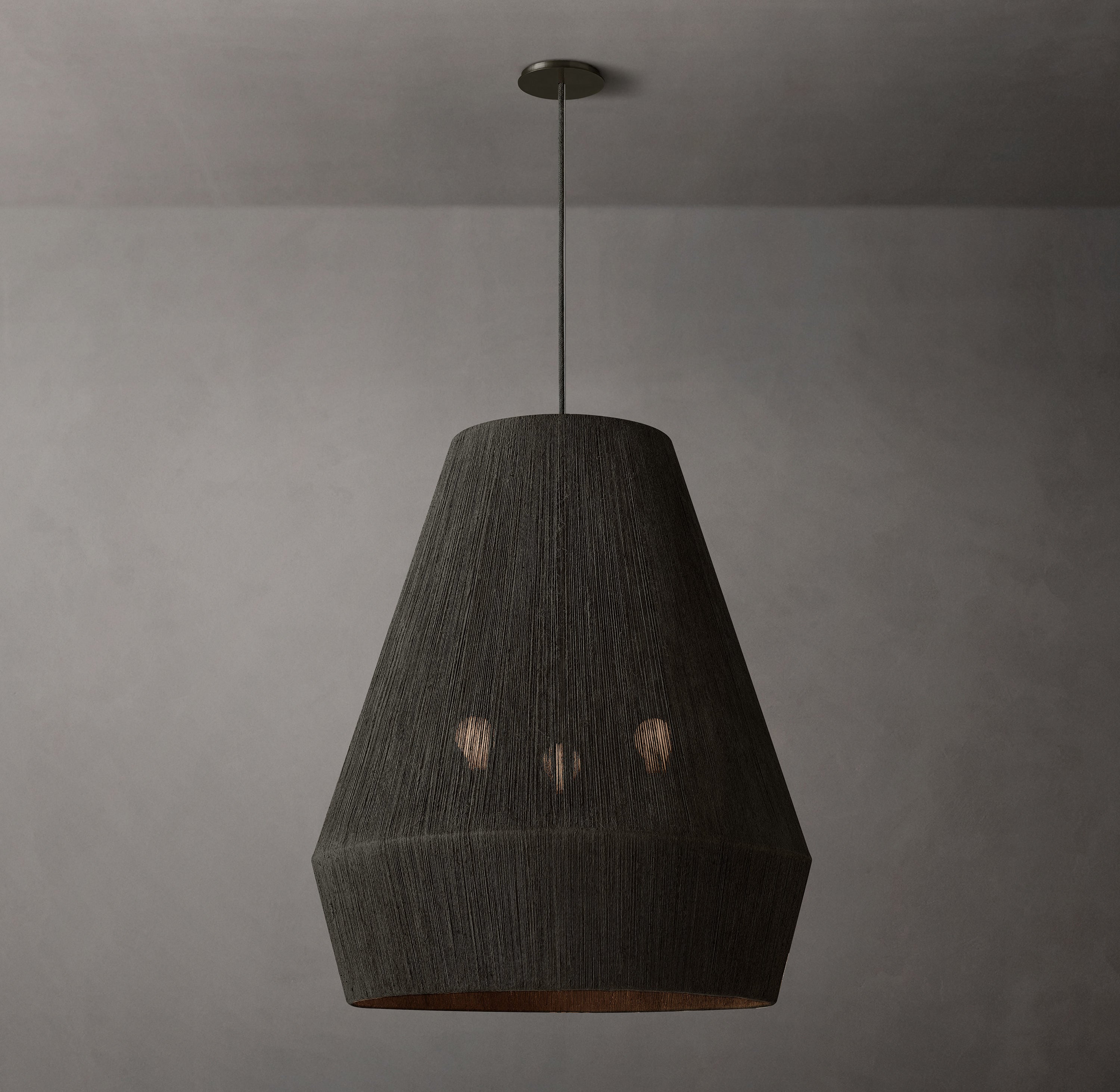 Ceva Funnel Natural Pendant 30''D - Zonesus