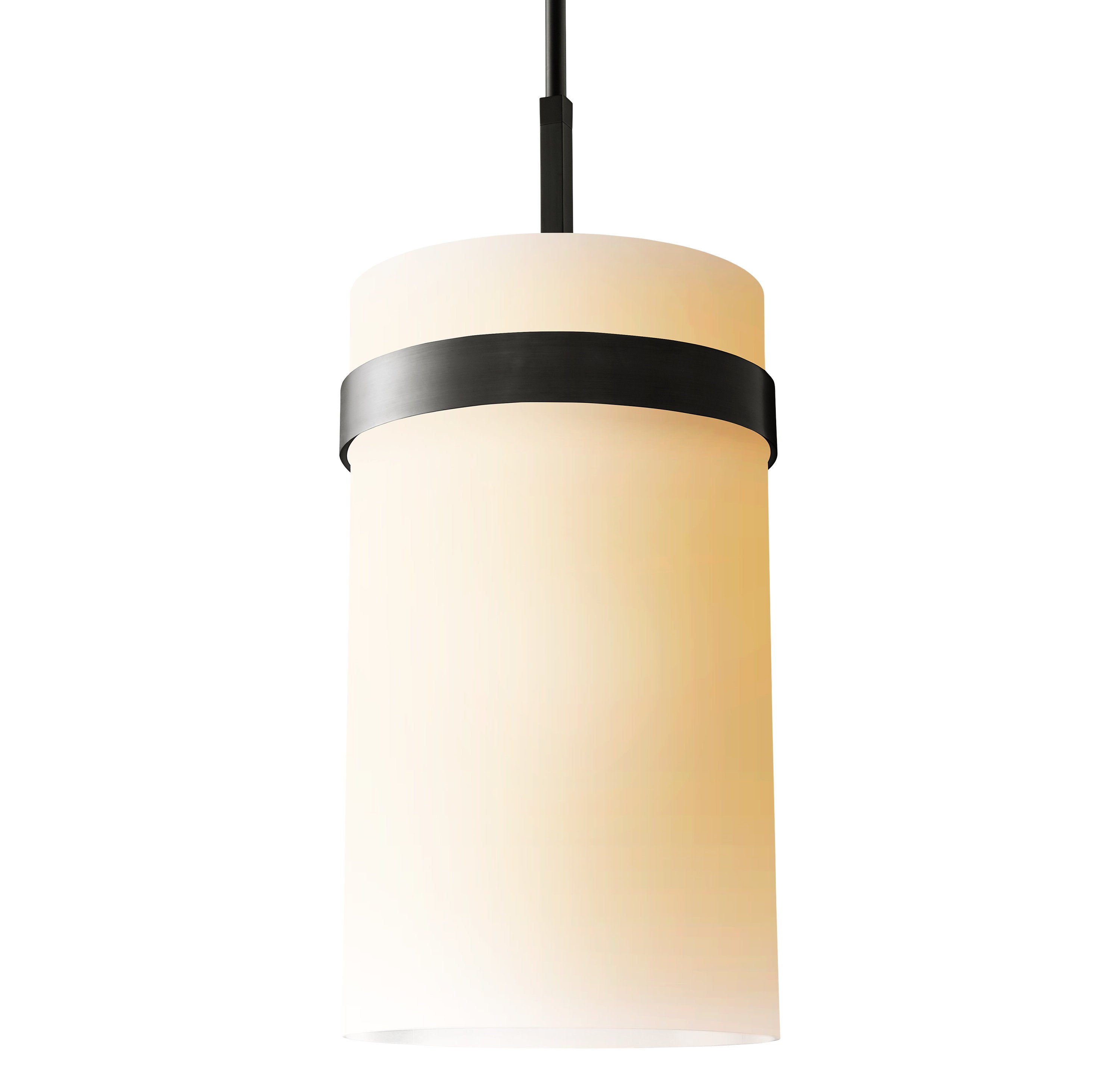 Ravelle Milk Glass Pendant 12" - Zonesus