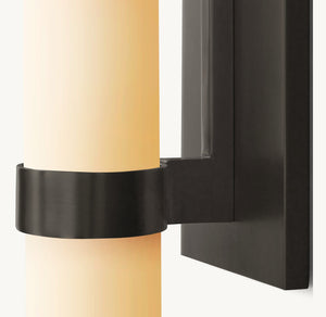 Ravelle Milk Glass Sconce - Zonesus