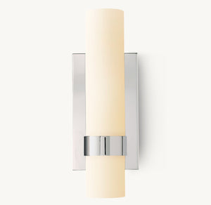 Ravelle Milk Glass Sconce - Zonesus
