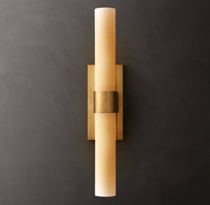 Ravelle Milk Glass Linear Sconce - Zonesus